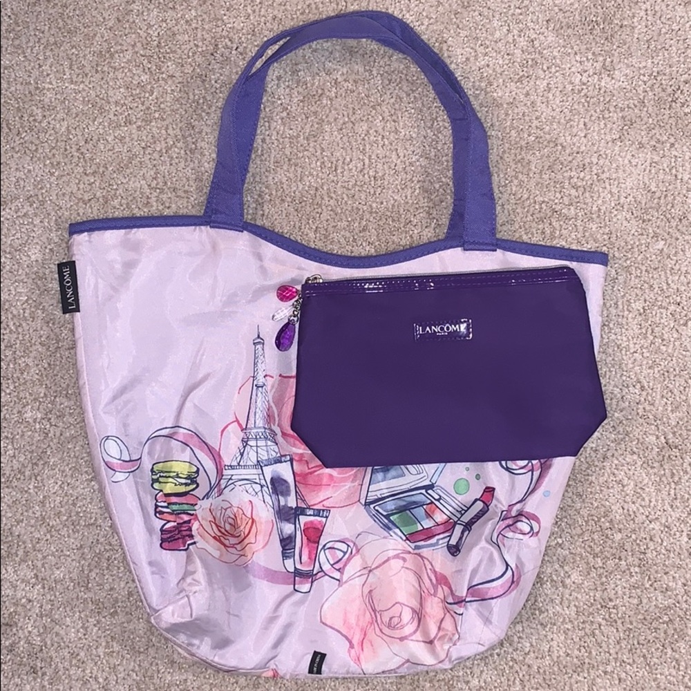 Lancôme Tote Bag & Makeup Bag